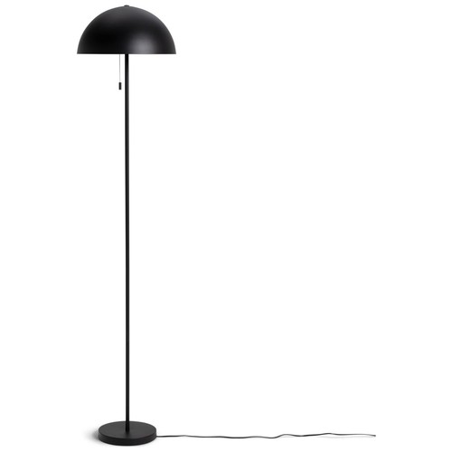 Floor lamp black mushroom - black,