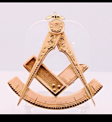 9ct solid gold - , freemason