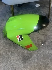 Zx10r 2006-2007 Front Hugger Fender Fairing Green And Black