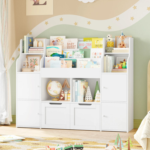 Toy storage bookcase kids - toy,