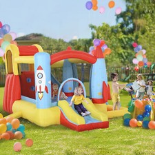 Bouncy castle with slide pool - bouncy,