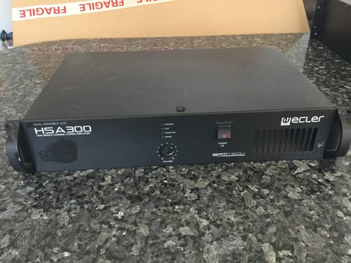 Ecler hsa300 power amplifier - ecler,