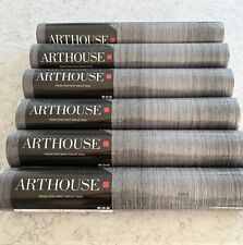 Arthouse wallpaper. Radiance, Plain Charcoal.