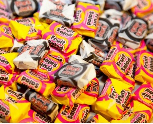 Black jacks fruit salad chews - black,