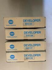 Konica Minolta Developer DV613 CMYK for C8000 Part No. A1DY600/700/800/900
