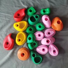 19pcs Rock Climbing Holds