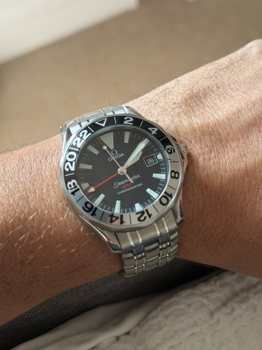 Omega seamaster gmt 50th - omega,