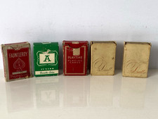 5 x Vintage Miniature playing