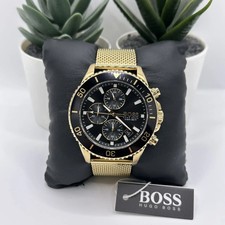 BOSS MENS WATCH 1513906 YELLOW