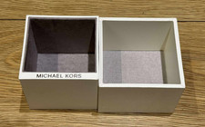 Genuine Original Michael Kors Cream Watch Jewellery Presentation Box Case