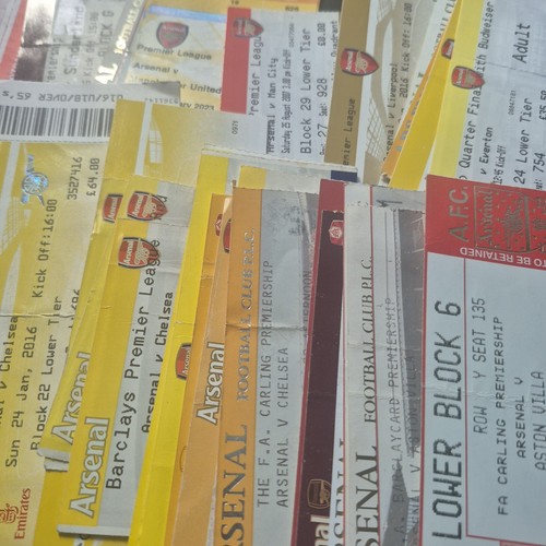 Used match tickets - used,