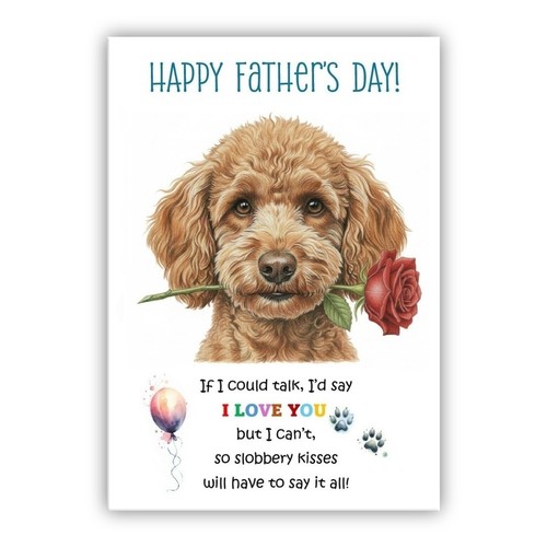 Father day card - card, from