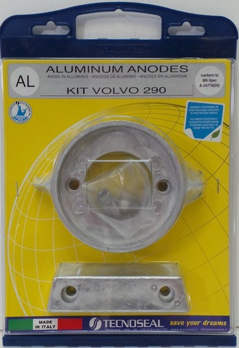 Tecnoseal aluminium anode kit - tecnoseal,