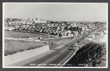 Postcard Saltdean nr Brighton Sussex showing Butlin's Hotel posted 1962 RP