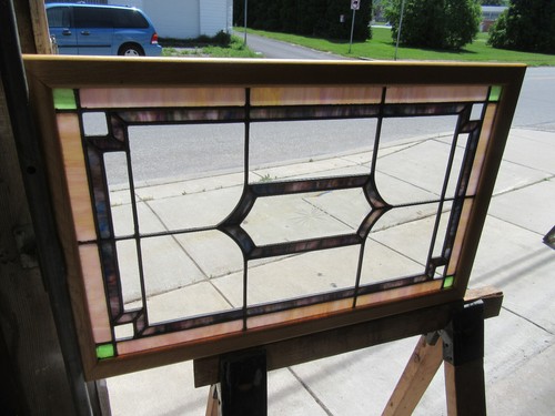 Antique stained etched - ~,