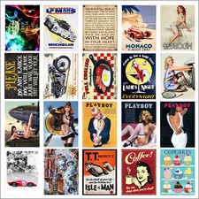 Various Retro Tin Metal