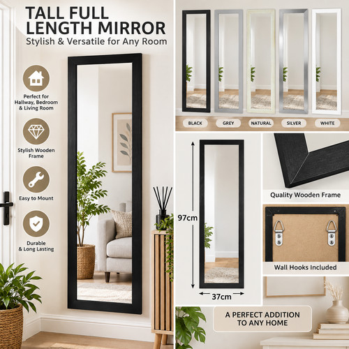 Tall full length wall mirror - tall,