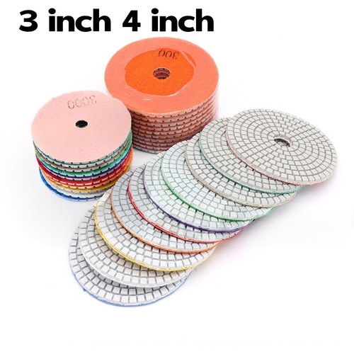 Diamond polishing pads inch - polishing,