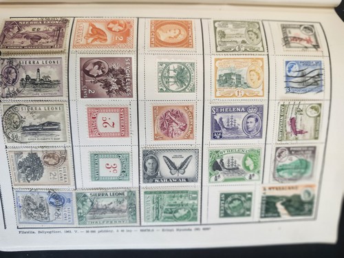 1000 british empire stamps - british,