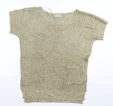 Womens UK Size S Wallis Gold