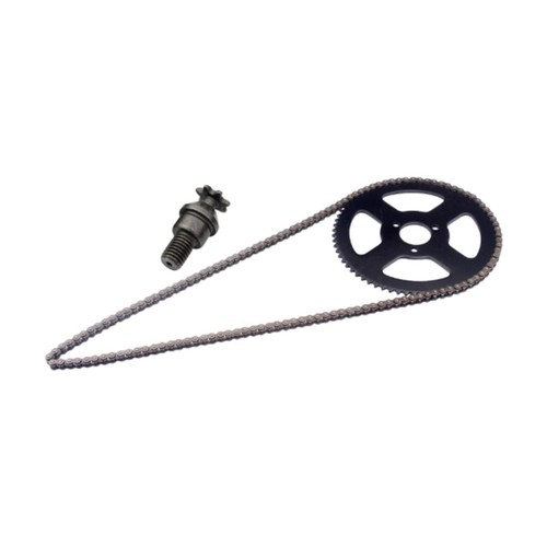 Front sprocket with - front,