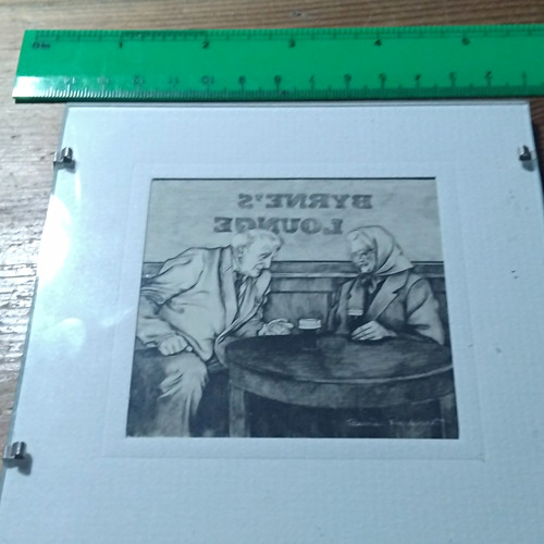 Mounted figurative paper - mounted,