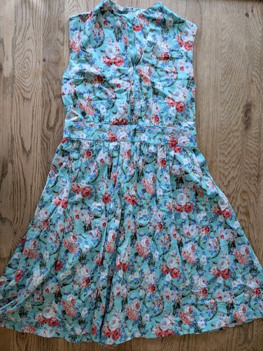Lindy bop blue floral - floral, &