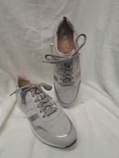 Tods grey womens shoes EU 37.5 UK 5 New #1103