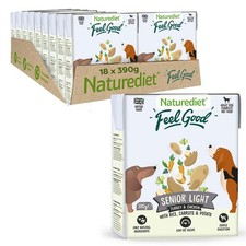 - Feel Good Wet Dog Food, Natural and Nutritionally Balanced, Senior-Lite, 39...