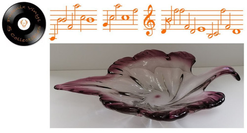 Vintage large murano art glass - vintage,