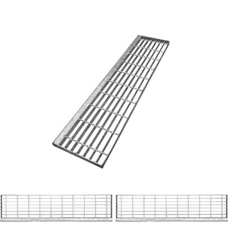 Galvanized steel stair treads - steel,