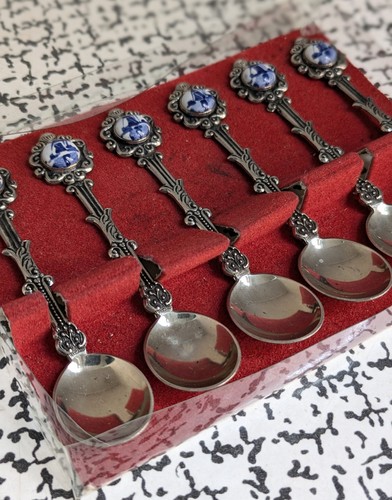 Vintage retro set delft - retro, 6