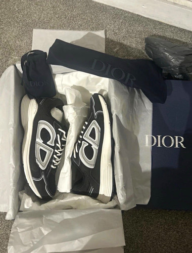 Dior b30 black white low - b30,