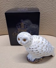 Royal Crown Derby Snowy Owl