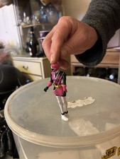 Small Pink Power Ranger Figure