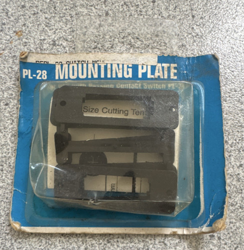 Peco mounting plate - plate, for