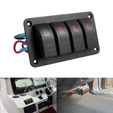 4 Gang Toggle Rocker Switch