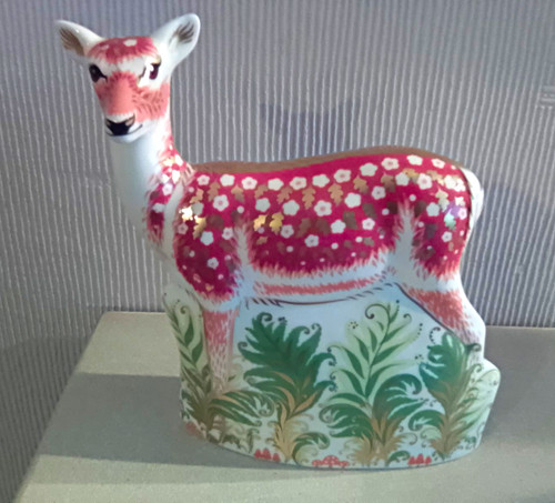 Royal crown derby - crown, deer