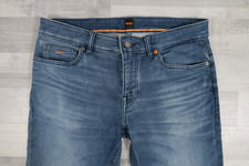 Mens Hugo Boss DELAWARE BC-L-P Stretch Slim Fit Blue Jeans W34 L30