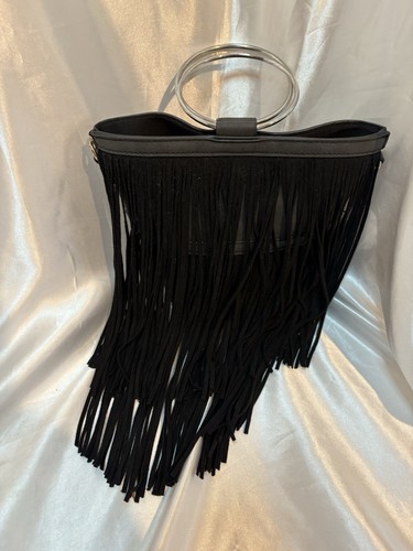 Primark black gray - primark, fringe