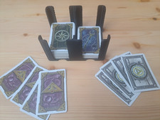 USA mini card deck tray