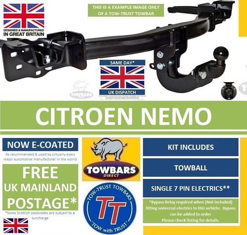 Flange towbar for citroen - towbar,