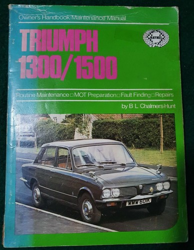 Troumph 1300 1500 - troumph, maintenance