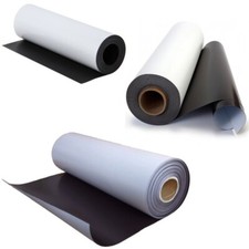 Magnetic Sheet Rolls Self Adhesive Flexible Magnetic Sheeting Sign Vinyl