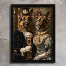 German Shepherd Art Print