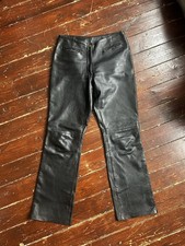 Real Leather Vintage Black
