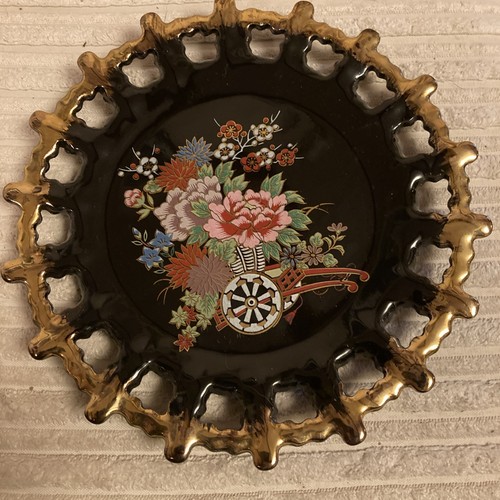 Vintage japanese hand painted - hand,