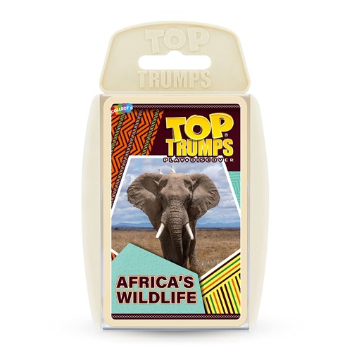 African wildlife top trumps - wildlife,