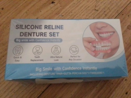 Silicone reline denture set - silicone,
