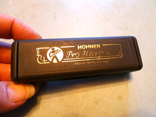 Hohner pro harp - cased, 4